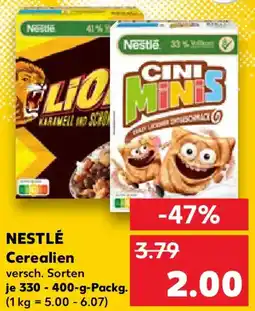 Kaufland NESTLÉ Cerealien Angebot