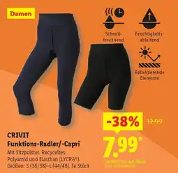 Lidl CRIVIT Funktions-Radler/-Capri Angebot
