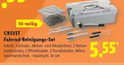 Lidl CRIVIT Fahrrad-Reinigungs-Set Angebot