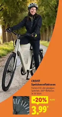 Lidl CRIVIT Speichenreflektoren Angebot