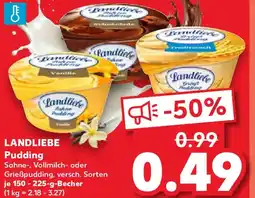Kaufland LANDLIEBE Pudding Angebot