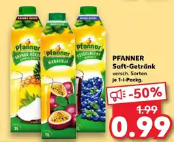 Kaufland PFANNER Saft-Getränk Angebot