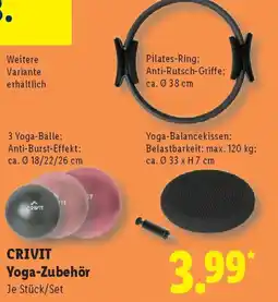 Lidl CRIVIT Yoga-Zubehör Angebot
