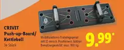 Lidl CRIVIT Push-up-Board/Kettlebell Angebot