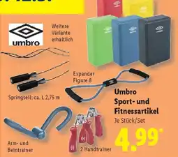Lidl Umbro Sport- und Fitnessartikel Angebot