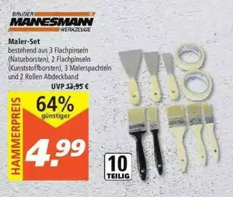 Marktkauf Mannesmann Maler-set Angebot