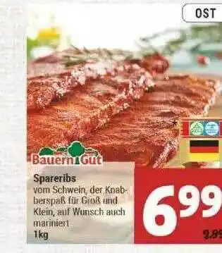 Marktkauf Bauerngut Spareribs Angebot