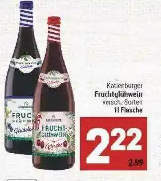 Marktkauf Katlenburger Fruchtglühwein Angebot