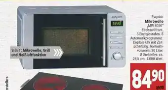 Marktkauf Exquisit Mikrowelle „mw 8020“ Angebot