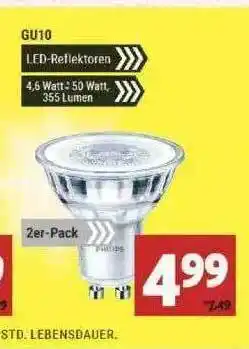 Marktkauf Gu10 Led-reflektoren Angebot