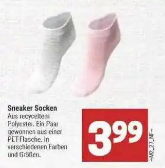 Marktkauf Sneaker Socken Angebot