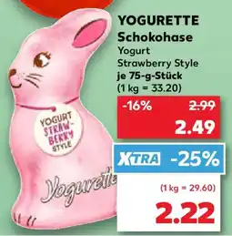 Kaufland YOGURETTE Schokohase Angebot