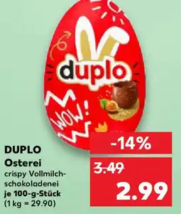 Kaufland DUPLO Osterei Angebot