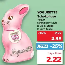 Kaufland YOGURETTE Schokohase Angebot