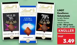 Kaufland LINDT Excellence Schokolade Angebot