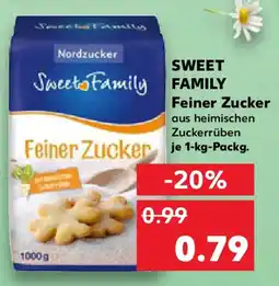 Kaufland SWEET FAMILY Feiner Zucker Angebot
