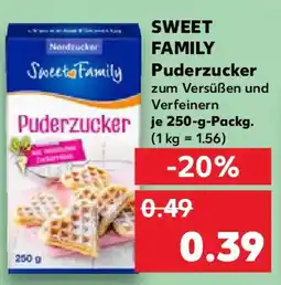 Kaufland SWEET FAMILY Puderzucker Angebot