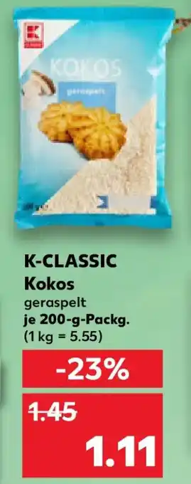 Kaufland K-CLASSIC Kokos Angebot