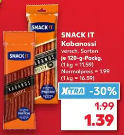 Kaufland SNACK IT Kabanossi Angebot