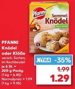Kaufland PFANNI Knödel oder Klöße Angebot