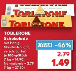 Kaufland TOBLERONE Schokolade Angebot