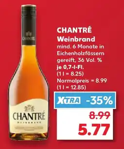 Kaufland CHANTRÉ Weinbrand Angebot
