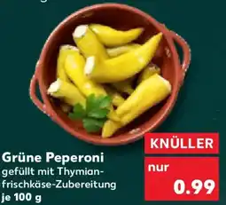 Kaufland Grüne Peperoni Angebot