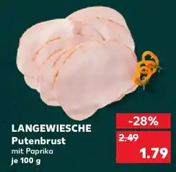 Kaufland LANGEWIESCHE Putenbrust Angebot