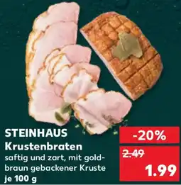 Kaufland STEINHAUS Krustenbraten Angebot
