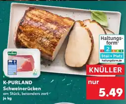 Kaufland K-PURLAND Schweinerücken Angebot