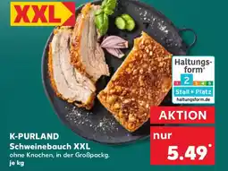 Kaufland K-PURLAND Schweinebauch XXL Angebot