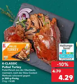 Kaufland K-CLASSIC Pulled Turkey Angebot