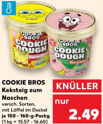 Kaufland COOKIE BROS Keksteig zum Naschen Angebot