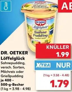Kaufland DR. OETKER Löffelglück Angebot