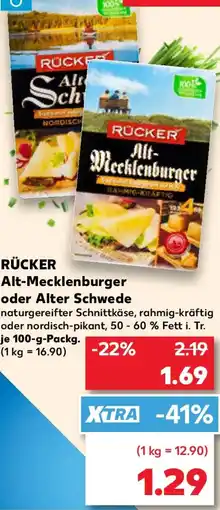 Kaufland RÜCKER Alt-Mecklenburger oder Alter Schwede Angebot