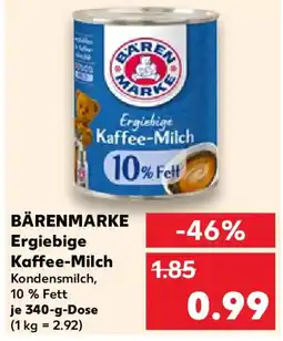 Kaufland BÄRENMARKE Ergiebige Kaffee-Milch Angebot