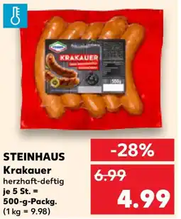 Kaufland STEINHAUS Krakauer Angebot