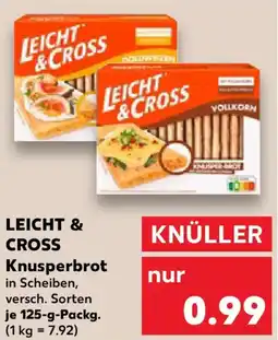 Kaufland LEICHT & CROSS Knusperbrot Angebot