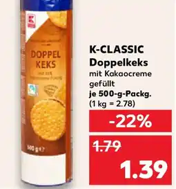 Kaufland K-CLASSIC Doppelkeks Angebot