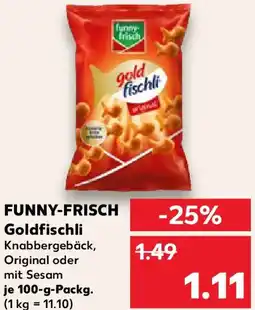 Kaufland FUNNY-FRISCH Goldfischli Angebot