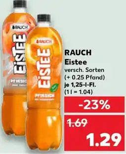 Kaufland RAUCH Eistee Angebot