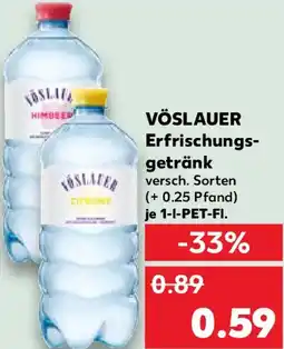 Kaufland VÖSLAUER Erfrischungsgetränk Angebot