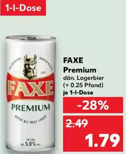 Kaufland FAXE Premium Angebot