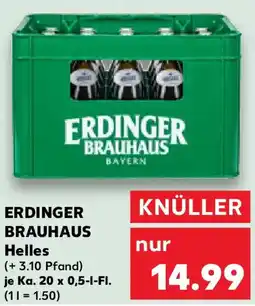Kaufland ERDINGER BRAUHAUS Helles Angebot