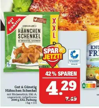 Marktkauf Gut & Günstig Hähnchen Schenkel Angebot