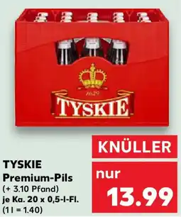 Kaufland TYSKIE Premium-Pils Angebot