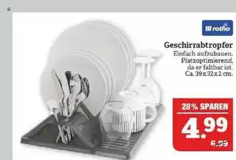 Marktkauf III Rotho Geschirrabtropfer Angebot