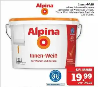 Marktkauf Alpina Innen-weiß Angebot