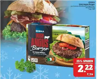 Marktkauf Edeka Irish Angus Burger Angebot