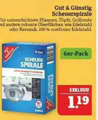 Marktkauf Gut & Günstig Scheuerspirale Angebot